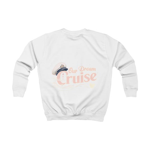 Personalized Disney Cruise Kids Sweatshirt, Gift for Disney Lovers, Cute Vacation Apparel, Kids Travel Wear, Family Pullover