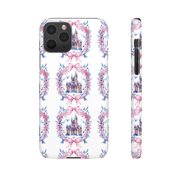 Charming Disney inspired Floral Castle Cases, Vintage Style Phone Cover,Ideal Gift for Her,Cute Accessory for Birthdays, Spring Celebrations