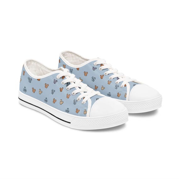 Disney Women's Sneakers, Theme Park Fun Shoes, Cute Low Top Tennis Shoes, Disney Fan Gift, Disney Vacation Sneakers