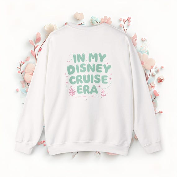 Disney-Inspired Cruise Era Vacation Unisex Sweatshirt, Cruise ship Jumper, Cute Fun Design personalised