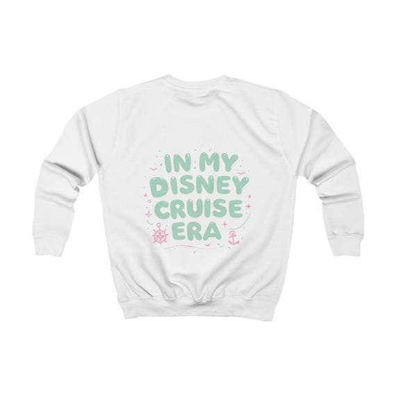 Personalized Disney Cruise Kids Sweatshirt, Gift for Disney Lovers, Cute Vacation Apparel, Kids Travel Wear, Family Pullover