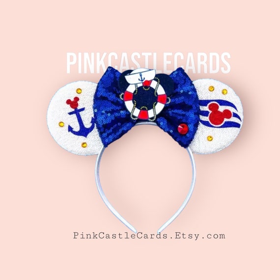 Character Disney ears headband magic kingdom park adult children DCL Cruise line