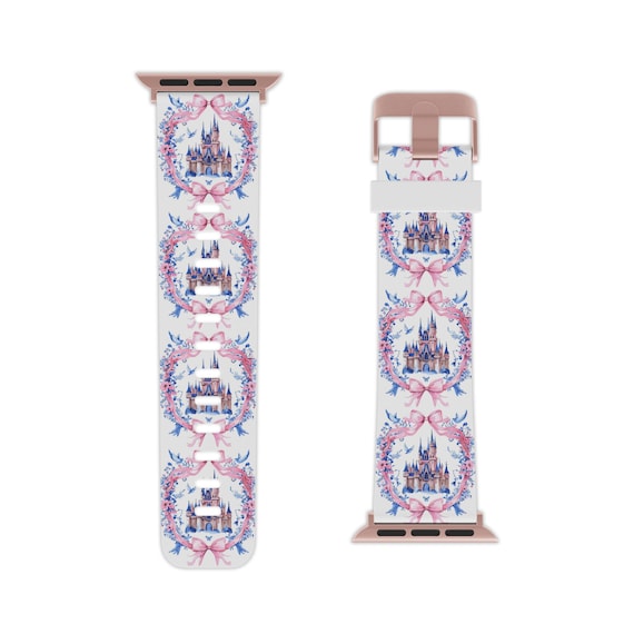 Fantasy Apple Watch Band, Disney Castle Adult Fantasy Watch Strap, Disney Bounding Park Accessory, Various Sizes Available