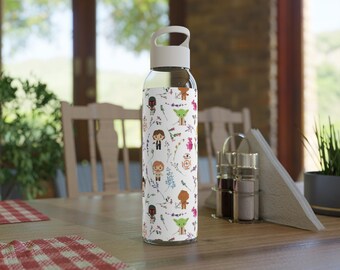 Star Wars Floral Water Bottle, Disney Fan Gift