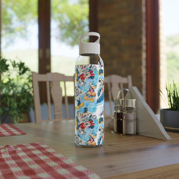 Water Bottle, Disney Cruise Line Inspired Cute Design Art All the Gang Fun, Hydro Flask, Tumbler, Vacation