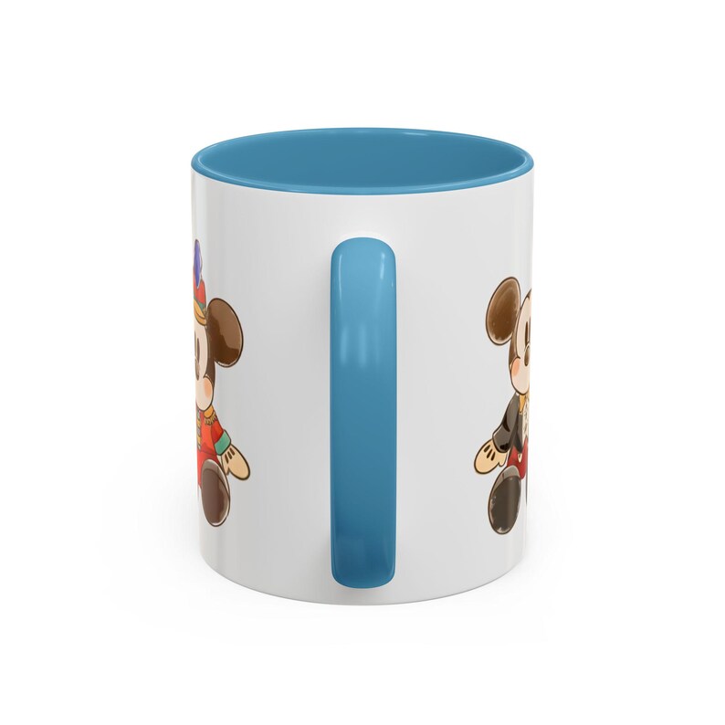 Taza de café con detalles de Mickey Mouse a través de los tiempos / Opción de nombre personalizado imagen 18