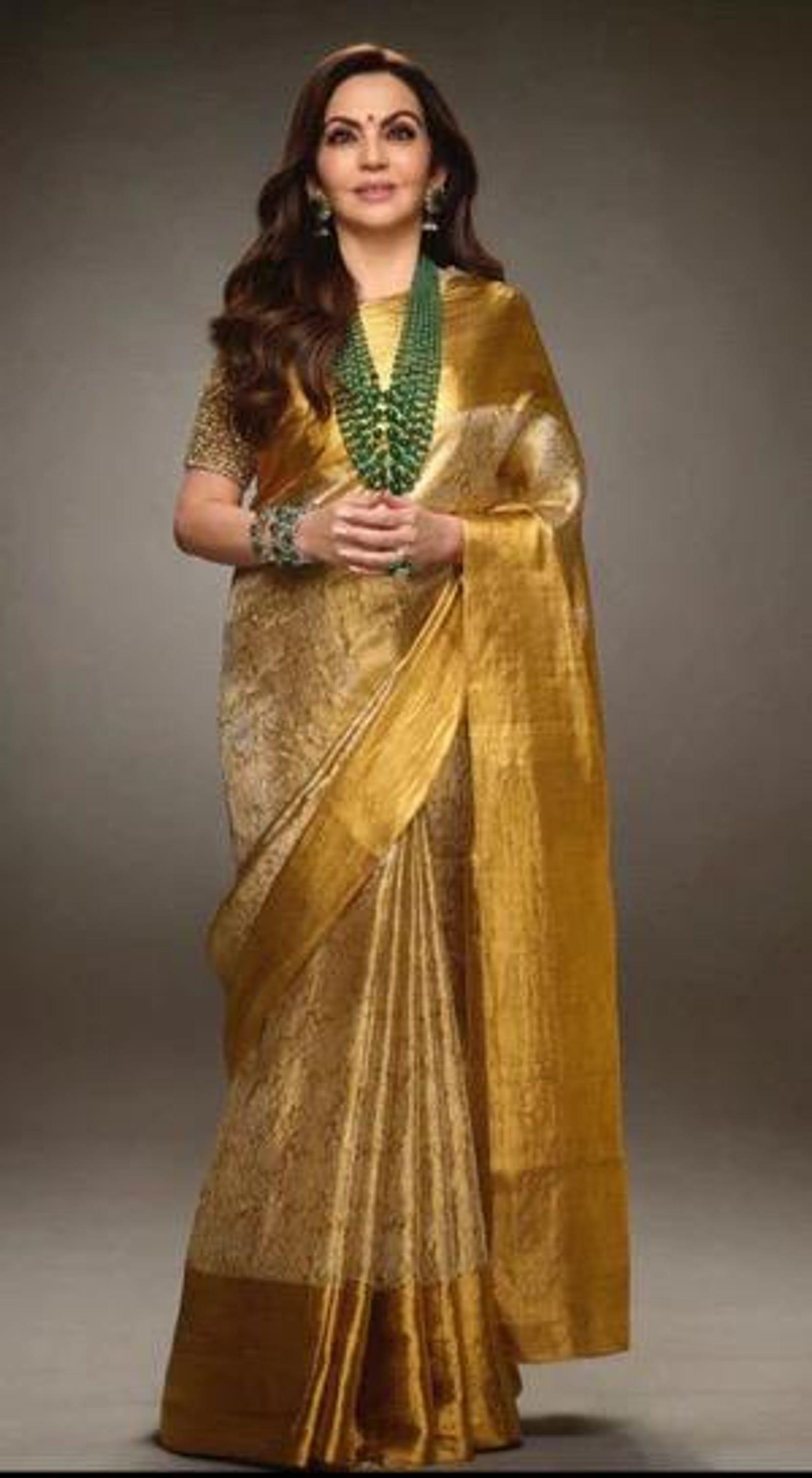 Nita Ambani Inspired Saree