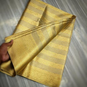 Celebrity inspired Banarasi Soft Tussar Jaal Pattern Tissue Silk Saree | Wedding Party Wear | Elegant Festive & Bridal Wear | Gifts