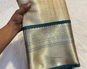 Kanjivaram Tissue Silk Saree: Celebrity Style Wedding Banarasi