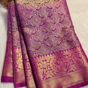 Banarasi Soft Pink Tissue Silk Saree: Jaal Pattern Wedding Wear
