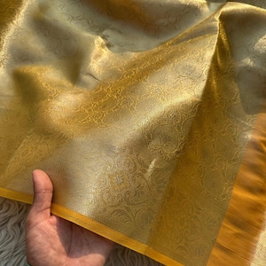 Raashi Khanna Inspired Kanjivaram Tissue Silk Saree | Wedding Soft Silk Saree | Party Wear Banarasi Saree | Gifts |Celebrity Style