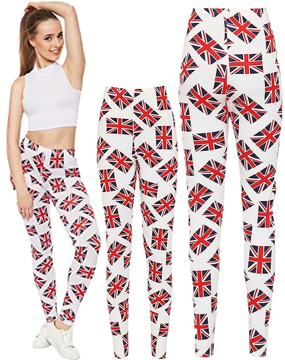 Ladies Union Jack United Kingdom Flag 