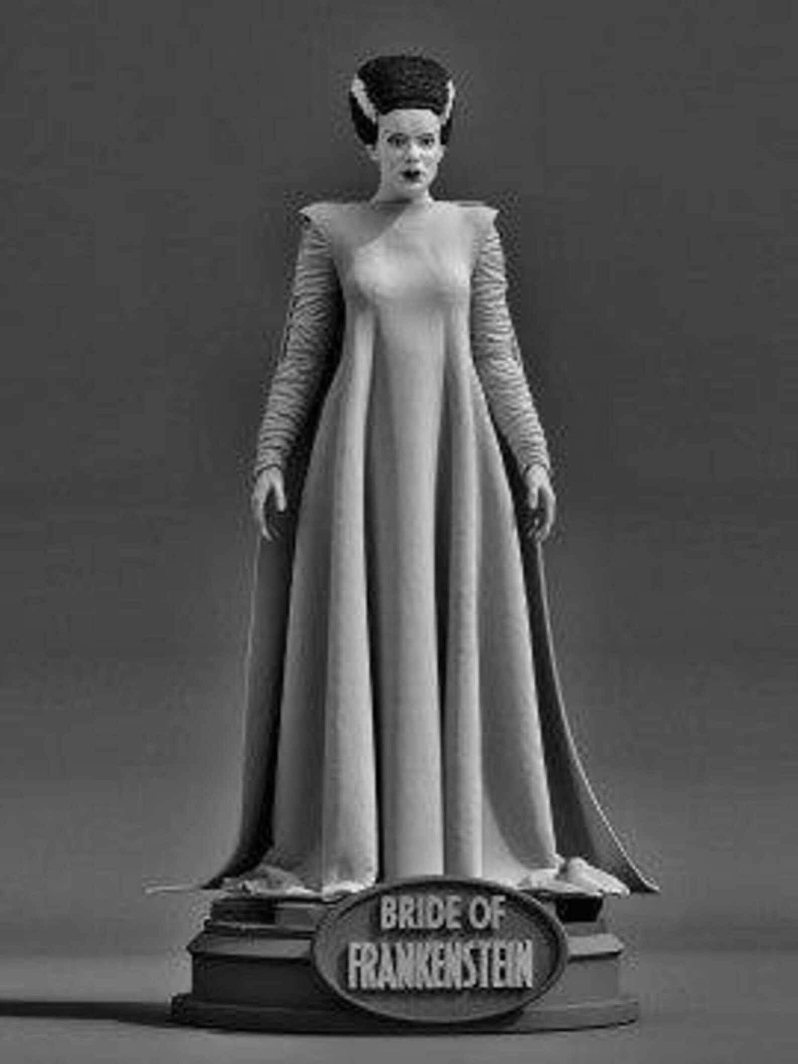 Bride of Frankenstein STL 3D Printing STL File for Resin - Etsy