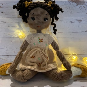 Amigurumi Doll Brown Doll Amigurumi for Sale Bestseller  