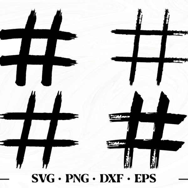 Hashtag svg, Grunge hashtag svg, Hashtag grunge svg, Hashtag png, Hashtag dxf, Hashtag sign svg, Hashtag cut file, Grunge svg, Hashtag eps