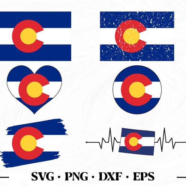 Colorado flag svg, Colorado flag bundle svg, Colorado svg, Colorado state svg, Colorado flag, Colorado flag printable, Commercial use