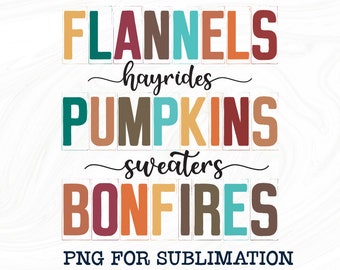 Flannels hayrides pompoenen png, Print bestand voor sublimatie, Flannels hayrides pompoenen print, Herfst sublimatie, Herfst png, Thanksgiving png