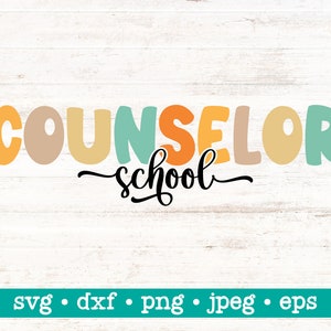 Counselor school svg, School counselor svg, Counselor team svg, Counselor team squad svg, Back to school, Small business use, Teacher svg