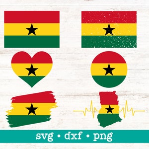 Ghana flag svg, Ghana svg, Africa svg, African country svg, Ghana flag clipart, Ghana flag printable, Ghana flag print png, Commercial use