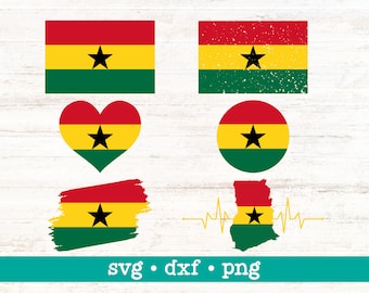 Ghana flag svg, Ghana svg, Africa svg, African country svg, Ghana flag clipart, Ghana flag printable, Ghana flag print png, Commercial use