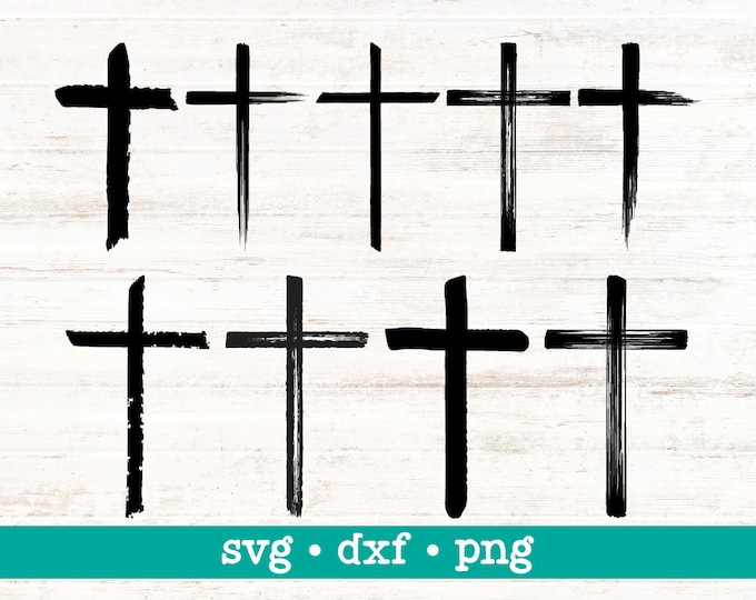 Cross Svg, Distressed Cross Svg, Brush Stroke Cross Svg, Cross Svg ...