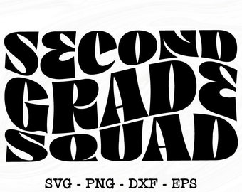 Hello second grade svg, Hello second grade png, 2nd grade shirt svg, 2nd grade teacher svg, Second grade teacher gift, First day of school