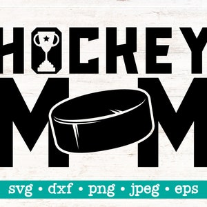 Hockey mom svg, Hockey mom svg file, Hockey svg, Svg file for Silhouette, Cut file for Cricut, Hockey mom dxf, Hockey clip art, Hockey mom