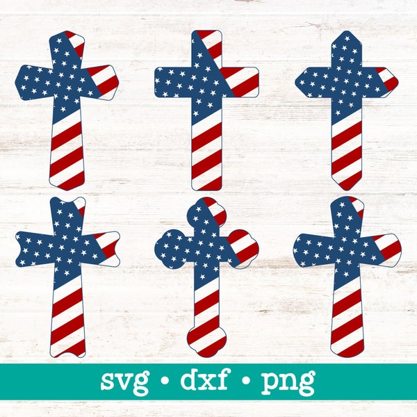 Cross svg, Cross dxf, Jesus svg, Church svg, Christian svg, Religious svg, Faith svg, 4th of july svg, American flag svg, Fourth of july svg