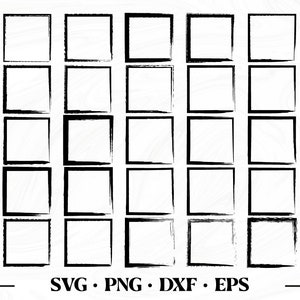 グランジ フレーム svg、ディストレスト フレーム svg、グランジ フレーム png、スクエア フレーム svg、グランジ フレーム dxf、グランジ ボーダー svg、商用利用