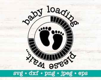 Bebê carregando svg, Bebê carregando png, Bebê svg, Maternidade svg, Grávida svg, Estou grávida svg, Anúncio de gravidez svg, Arquivo cortado de carregamento de bebê