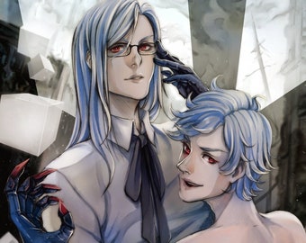 PRINT! NieR: Automata - Adam&Eve