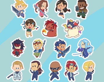 Final Fantasy VII Linked clear charms