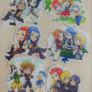 STICKERS! Kingdom Hearts saga