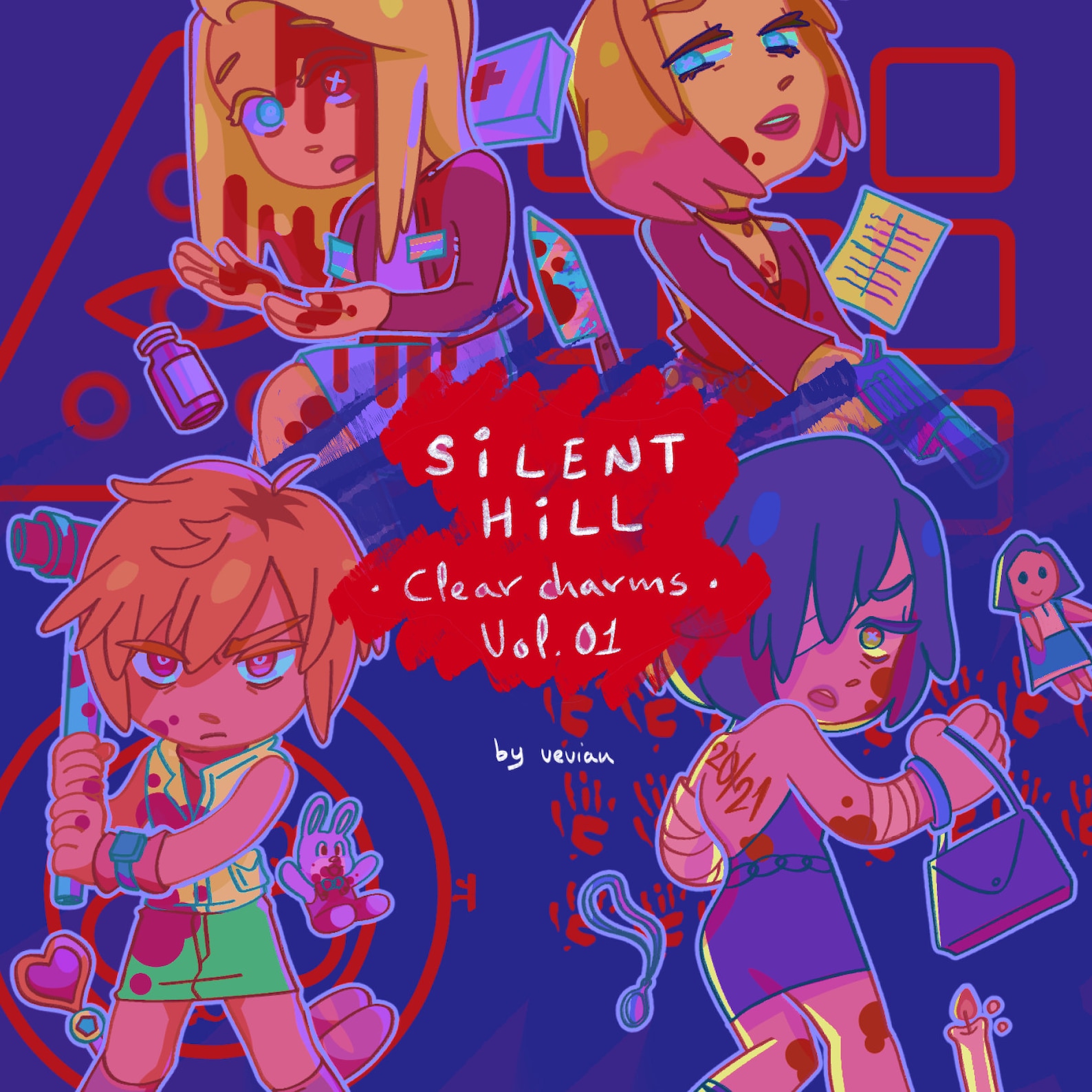 CHARMS! Silent Hill Clear Charms Vol.01