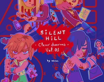 PINGENTES! Pingentes transparentes de Silent Hill Vol. 01