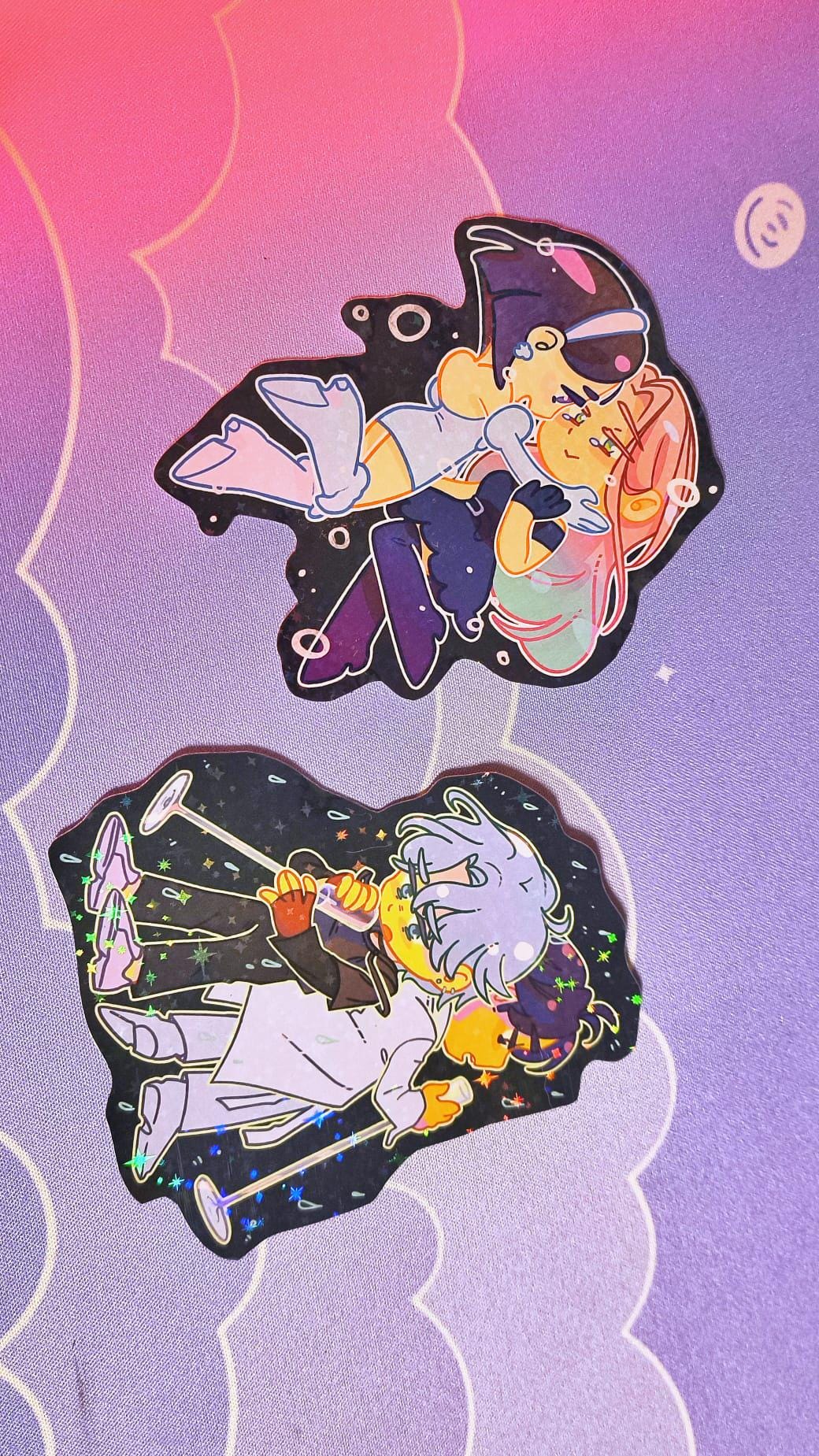 STICKERS! Alien Stage Holo Stickers - Etsy