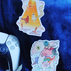 ADESIVI! I giochi che mi hanno reso - Journey & Okami