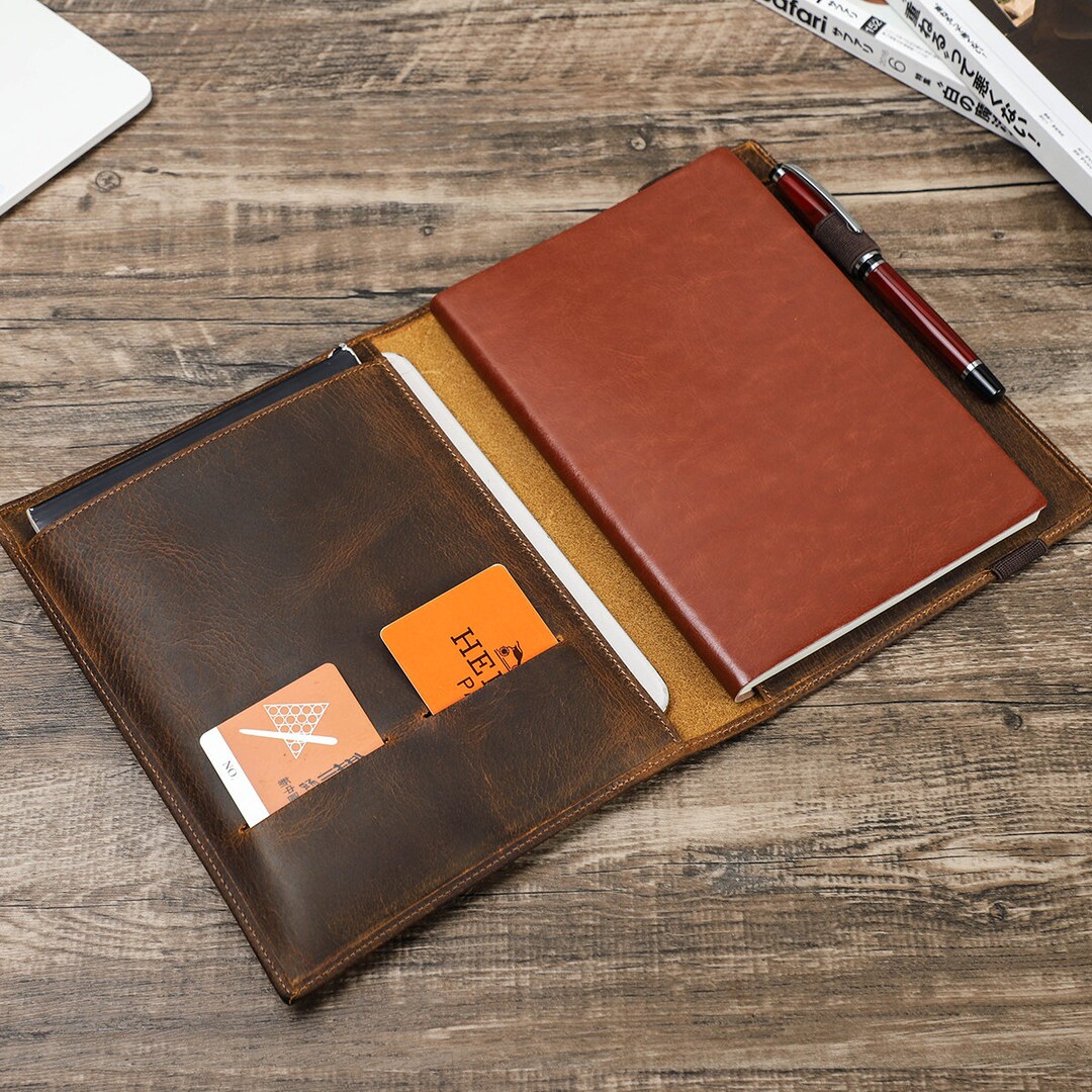 Personalized Leather Cover A5, Notebook Covers,leather Tablet Cover, A5