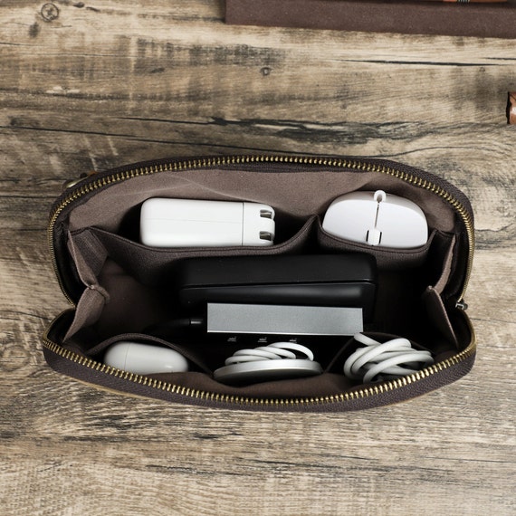 Personalized Travel Electronics Accessories Bag, Digital Gadgets