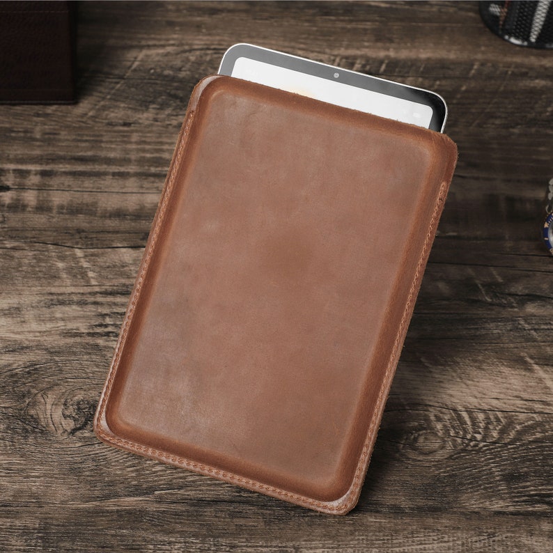 Étui en cuir personnalisé pour iPad Mini 6, étui vintage pour iPad 6e génération, étui mince pour iPad Mini 6, pour iPad 7,9 8,3 pouces, housse en cuir pour iPad image 5