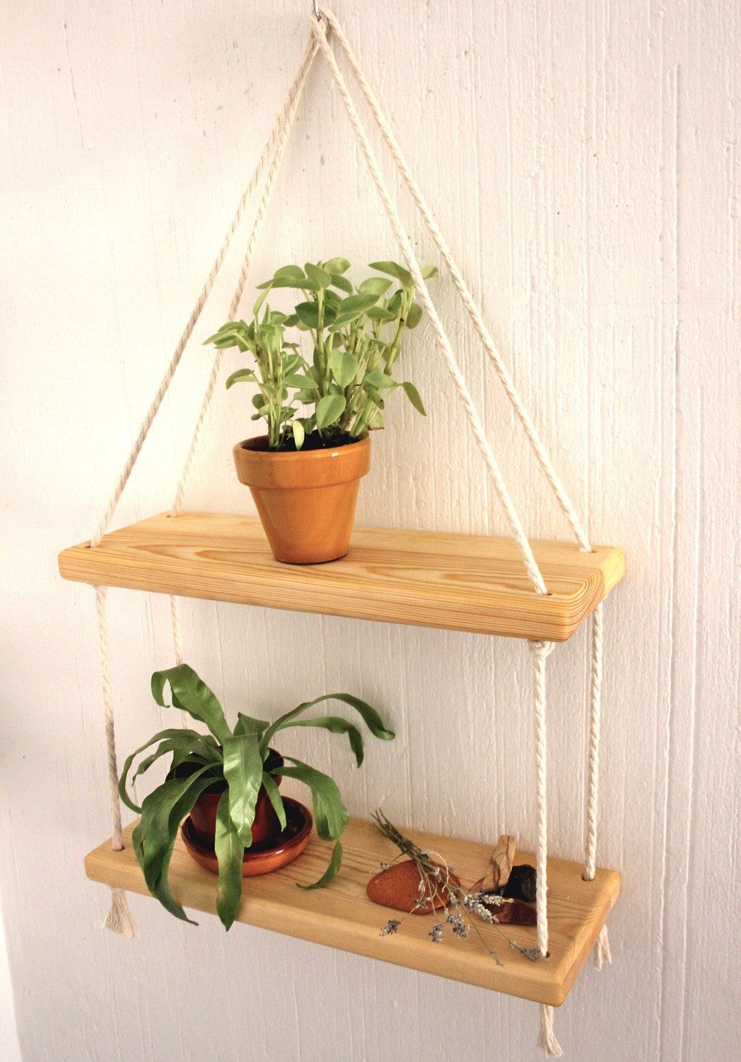 Floating Plant Shelves Reclaimed Wood Floating Book Etsy