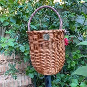 Large Birkin style bag, Jane Birkin basket bag, wicker basket, handwoven bag, unique bags for her, shopping basket for girls,panier en osier