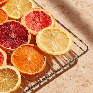 Zitronen-, Orangen- und Blutorangenscheiben – Getrocknete Zitrusmischung – Cocktailgarnitur & Hochzeitsdekoration – Artisan Provence – Ohne Zusatzstoffe