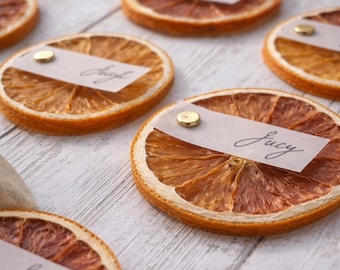Tranches d'Orange Séchées pour Cocktails, Décoration Mariage et Fêtes — Agrumes Artisanaux de Provence