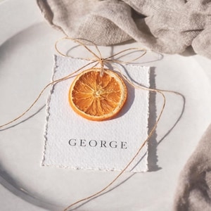 100 rodajas de naranja deshidratadas para bodas estilo bohemio: tarjetas de mesa y decoración natural.