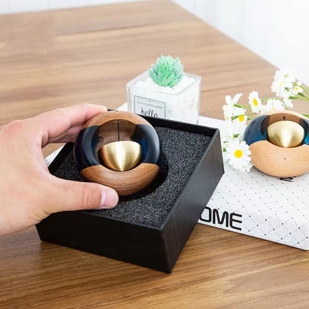 Resin Egg Shopkeepers Bell for Door Opening decorative Wooden Doorbell ...