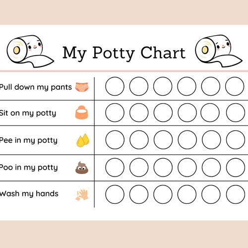 Bluey Potty Training Printable - Etsy