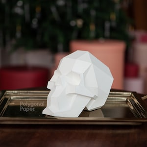 Human Plotters Human Skull: Digital Files for Papercraft. Printable PDF Template, SVG ...