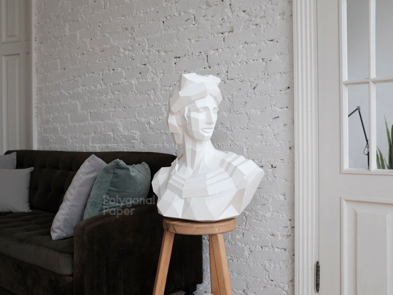 Papercraft Apollo Apollo: DIY Papercraft Sculpture. Printable PDF Template, Drawings for ...
