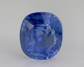 Natural Blue Sapphire 7.70Ct Genuine Loose Gemstones Ceylon sapphire - Octagon Shape - Natural, Unheated and Untreated